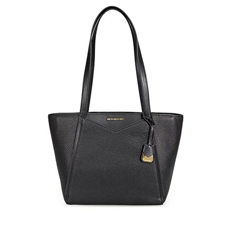 Whitney leather tote Michael Kors Black in Leather 